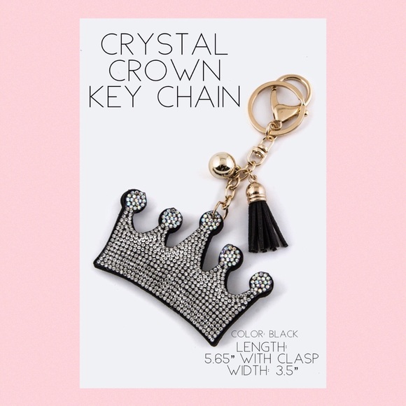 Clearance:  Crystal Key Chains - Picture 3 of 6